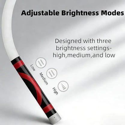 ⚡ Defeat the Darkness: The 24/7 Heavy-Duty 27" Bendable Magnetic LED Work Light That Goes Where Ordinary Flashlights Can't! 🛠️🔦