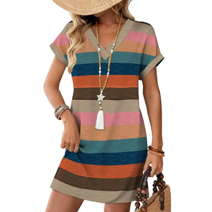 🔥 The Anti-Sack Dress: The Ultra-Flattering T-Shirt Dress That Snatches Your Waist and Transitions from Beach to Weddings Flawlessly! 👑✨