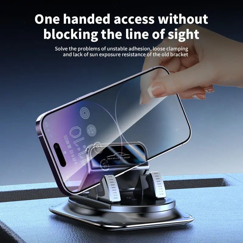 🛡️📱Never Drop Your Phone Again: The Military-Grade Suction Holder for 100% Hands-Free Driving!