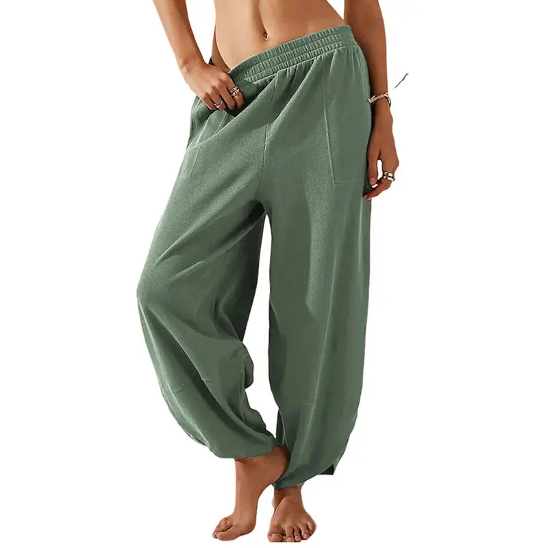🔥 The Ultimate Cloud-Comfort Palazzo: The Baggy Wide-Leg Trousers That Snatch Your Waist & Keep You 100% Cool All Summer! ☁️✨