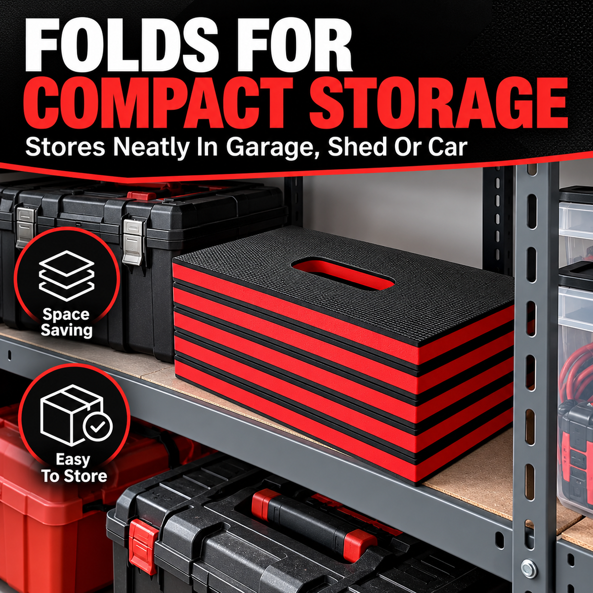 Foldable Multi-Purpose Foam Mat – Cushioned Ground Support