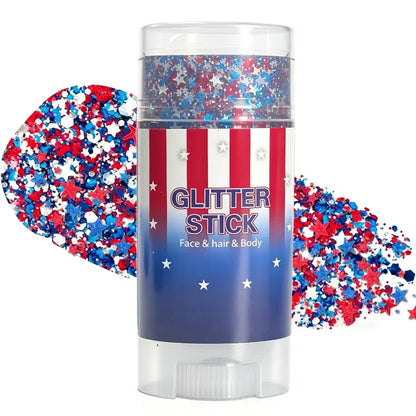 ⚡ Born to Sparkle: The Ultimate 4th of July Red, White & Blue Glitter Stick That Puts a Fest in Every Party! ✨