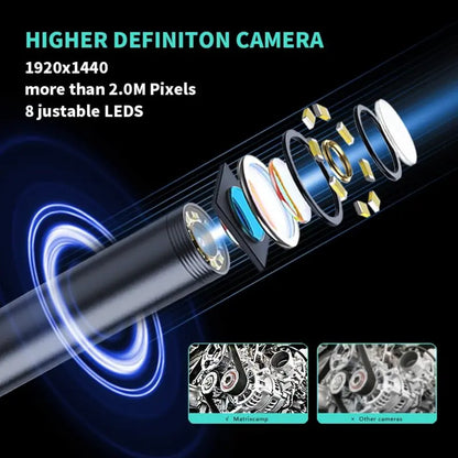 ⚡ Give Your Phone X-Ray Vision: The 1920P HD 16.4ft Smartphone Endoscope That Sees Through Walls, Engines & Pipes Instantly! 🛠️👁️
