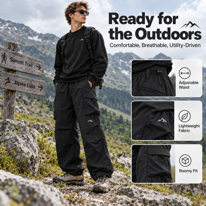 Unisex Water-Resistant Quick-Dry Hiking Pants