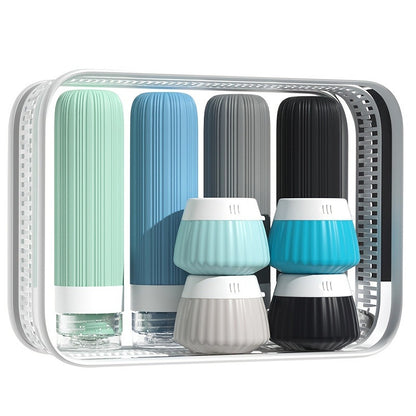 4/8-Piece Silicone Travel Bottle Set