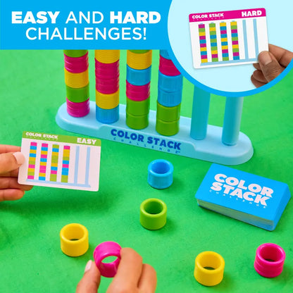 ⚡ Ditch the Screens, Bring the Noise: The Fast-Paced Color Stack Challenge Everyone is Obsessed With! 🏆🎉