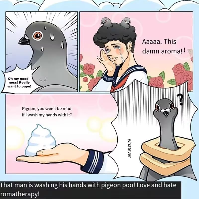 🐦 Hilarious & Sanitary | Pigeon Automatic Induction Foam Soap Dispenser Touchless "Pigeon Pooping" Fidget Hand Washer 🧼