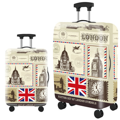 ✈️ Spot Your Bag Instantly | Fashion Cat Print Travel Luggage Cover Protector Anti-Scratch High-Elastic Suitcase Skin 🧳