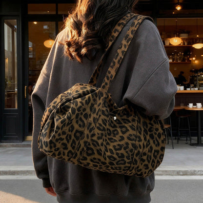 🐆 Leopard Print Travel Bag | Stylish & Spacious ✈️