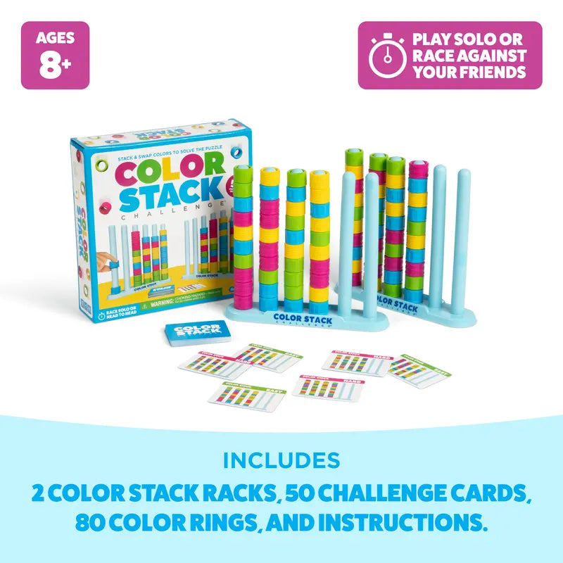 ⚡ Ditch the Screens, Bring the Noise: The Fast-Paced Color Stack Challenge Everyone is Obsessed With! 🏆🎉