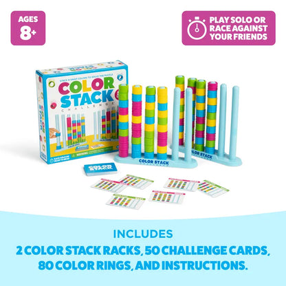 ⚡ Ditch the Screens, Bring the Noise: The Fast-Paced Color Stack Challenge Everyone is Obsessed With! 🏆🎉