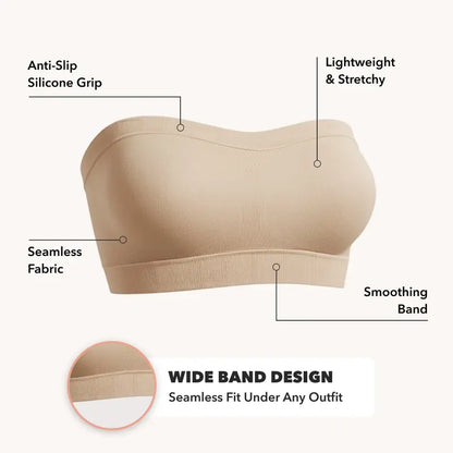 ☁️🚫Goodbye Slipping! The Only Strapless Bra That Actually Stays Up (And Feels Like A Cloud)