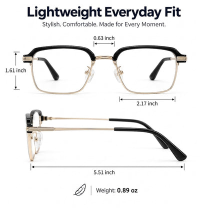 Progressive Blue Light Reading Glasses