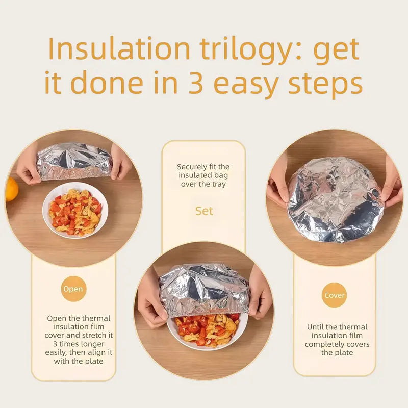 🔥 Fresh & Hot on Their Time: The Collapsible Heavy-Duty Aluminum Foil Food Cover That Locks Heat & Defeats Fruit Flies Instantly! 🍲⏱️