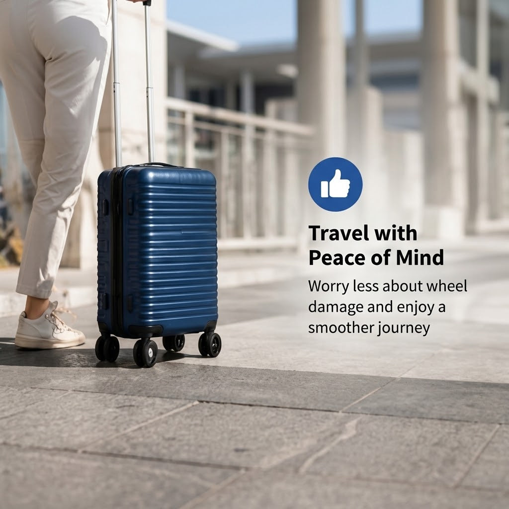 Silicone Luggage Wheel Covers