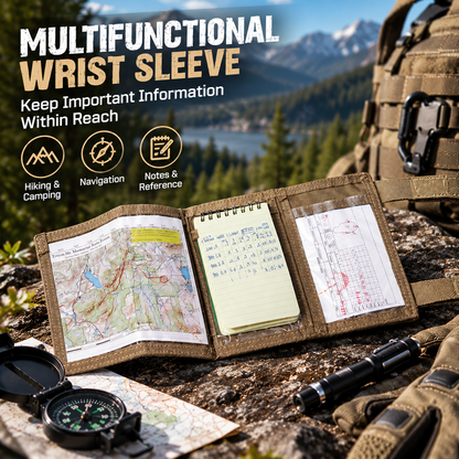 Wrist Map & Reference Card Holder