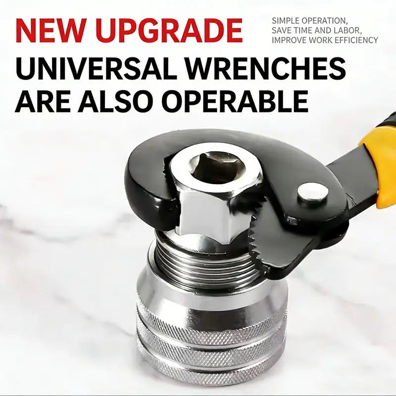 ⚡ The Tool That Replaces Your Entire Toolbox: The Heavy-Duty Universal Socket That Snaps Onto Any Nut, Hook & Stripped Bolt Instantly! 🛠️🔥