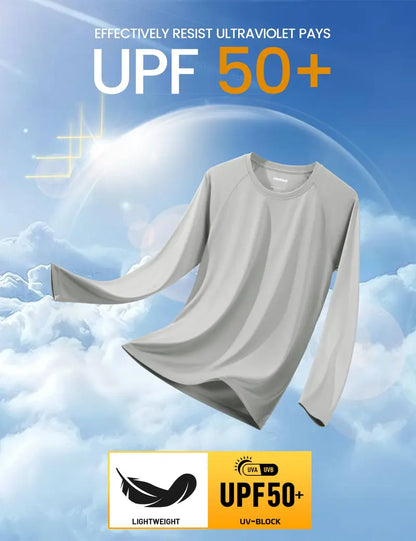 🛡️🏃‍♂️Beat the Heat: The Ultra-Lightweight UPF 50+ Shirt That Keeps You 10° Cooler!