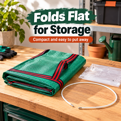 Foldable Yard Waste Leaf Collector Bag 53 GAL