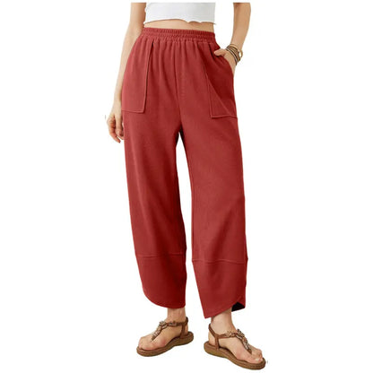 🔥 The Ultimate Cloud-Comfort Palazzo: The Baggy Wide-Leg Trousers That Snatch Your Waist & Keep You 100% Cool All Summer! ☁️✨