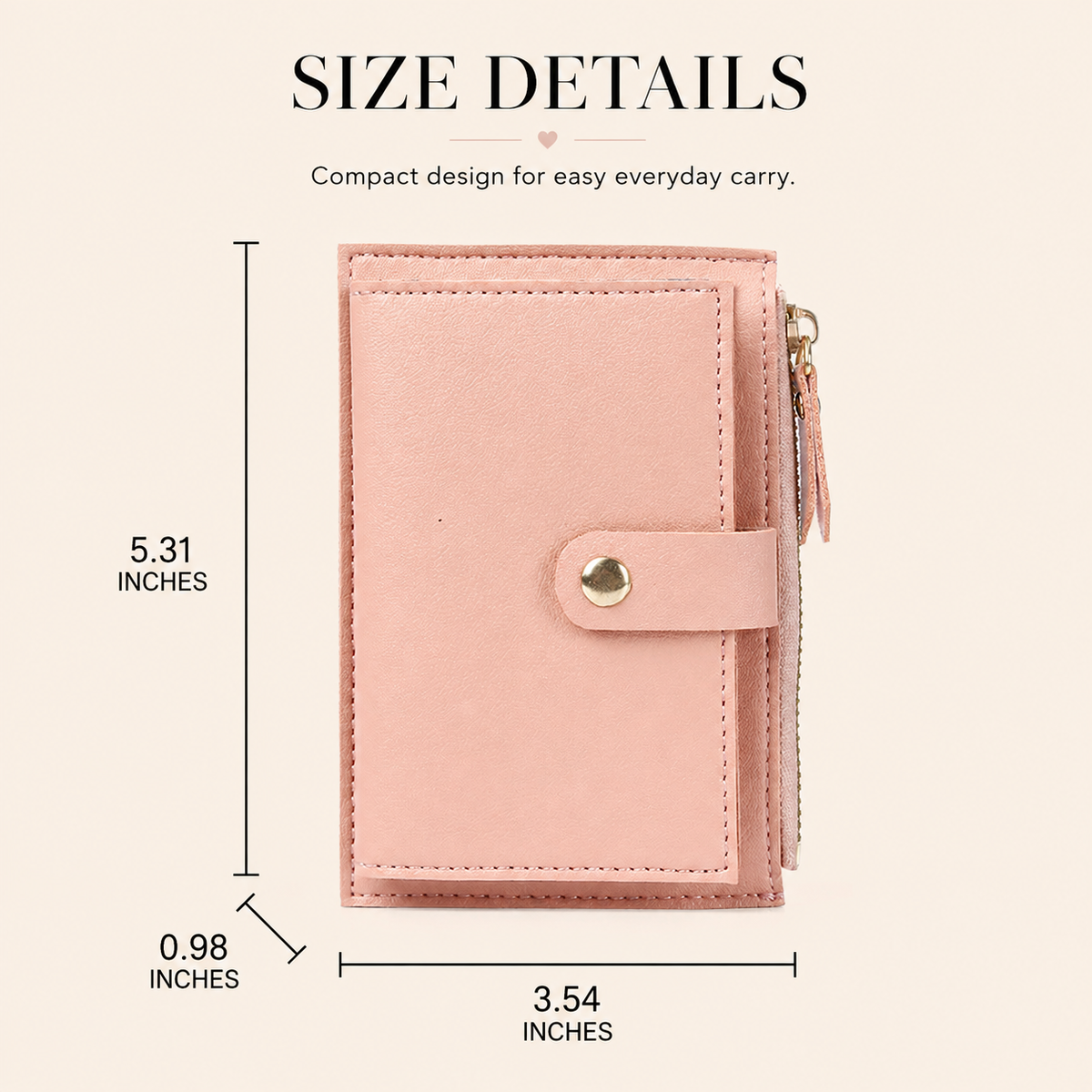 Small wallet, big convenience 👛