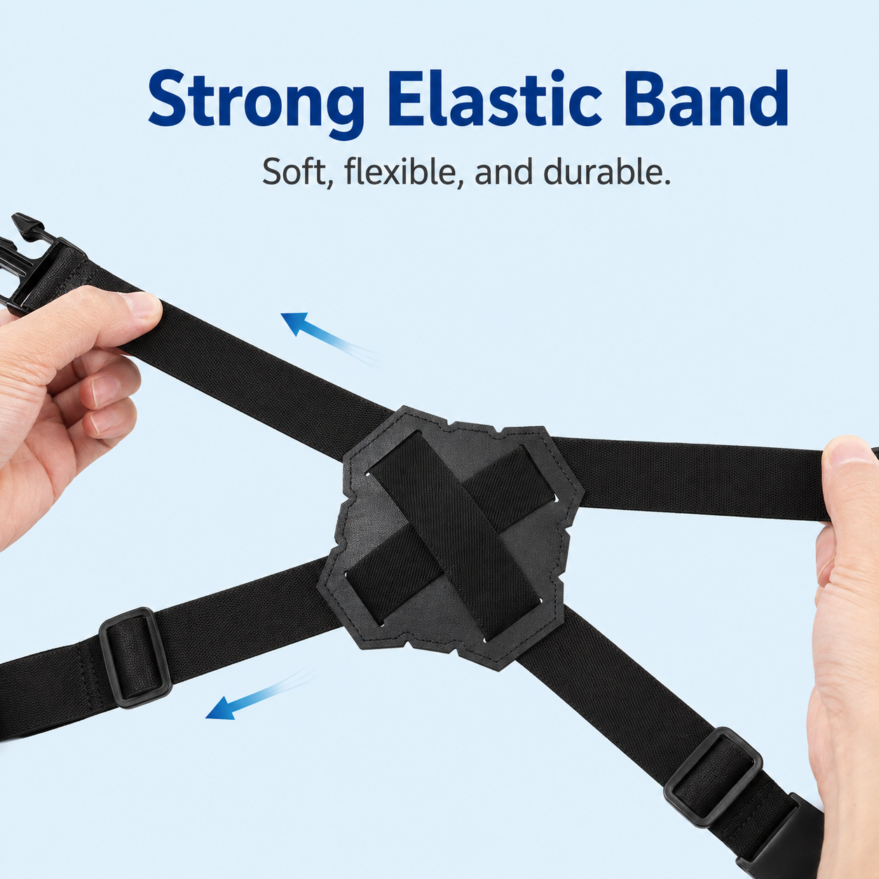 Figure-8 safety luggage straps