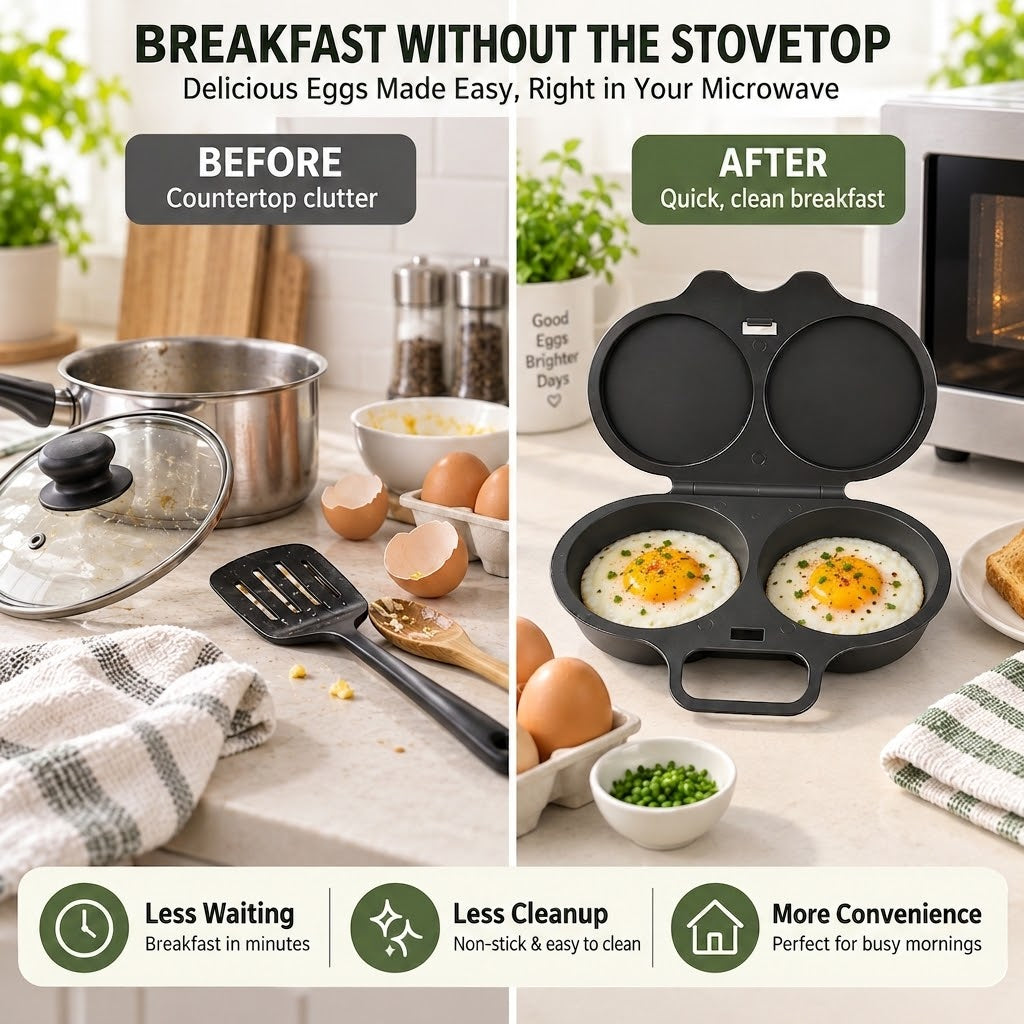 2-Cup Microwave Egg Cooker