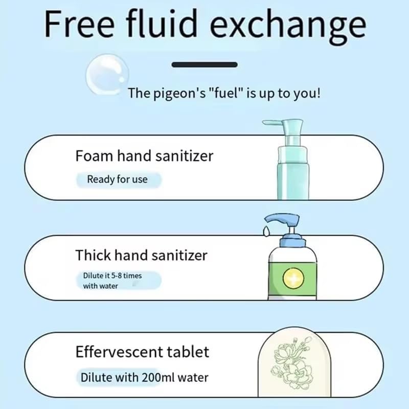 🐦 Hilarious & Sanitary | Pigeon Automatic Induction Foam Soap Dispenser Touchless "Pigeon Pooping" Fidget Hand Washer 🧼