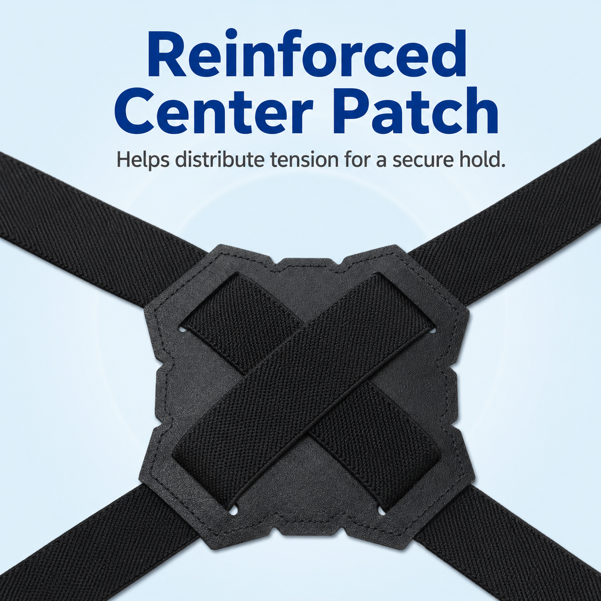 Figure-8 safety luggage straps