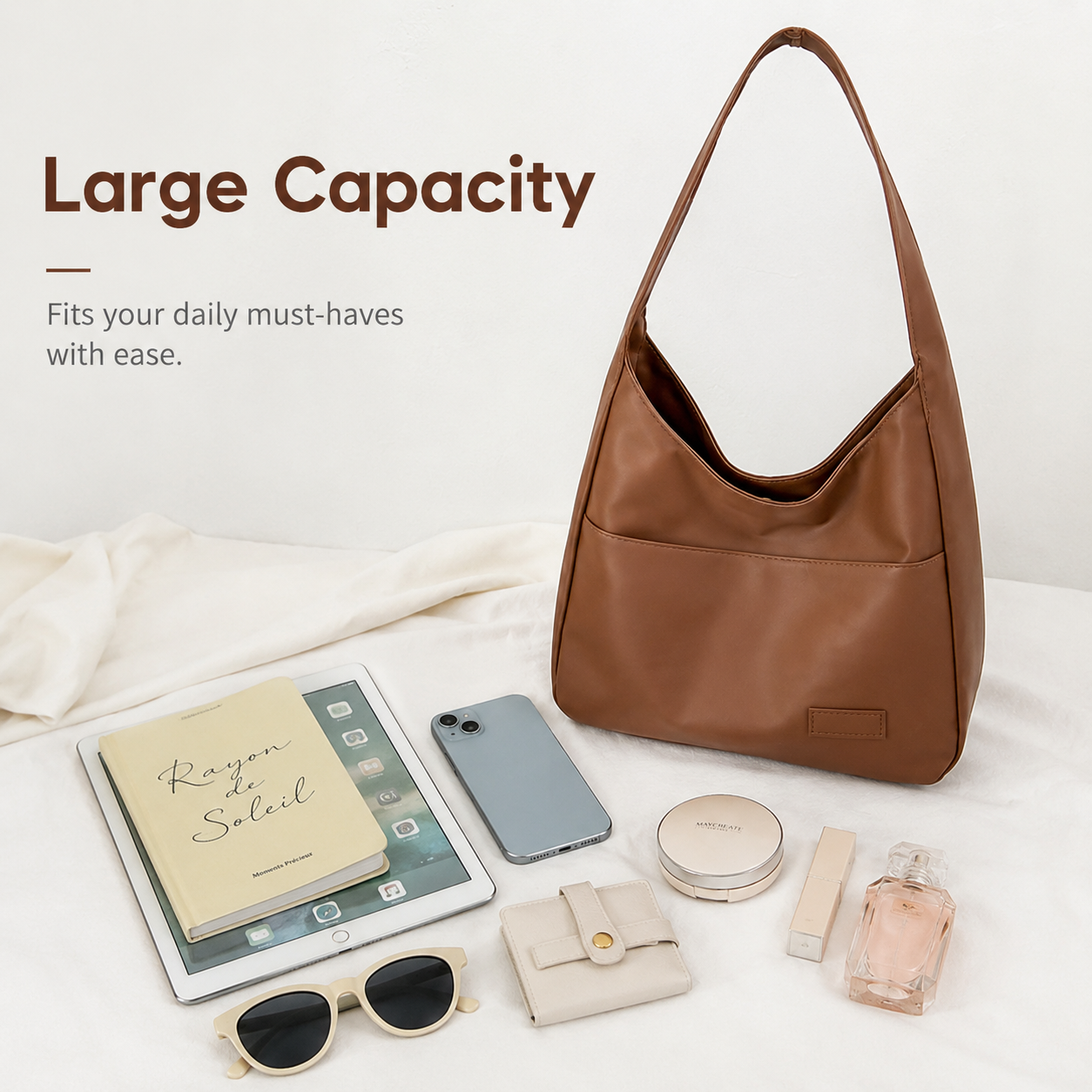 Minimalist Hobo Shoulder Bag