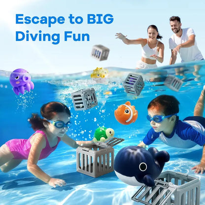 ⚡ The Ultimate Underwater Safari: The Magic Diving Toy Set with Catching Box That Keeps Kids Splashing for Hours! 🌊🦈