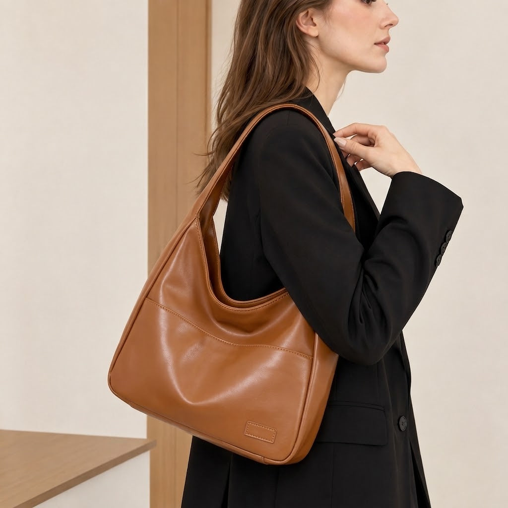 Minimalist Hobo Shoulder Bag