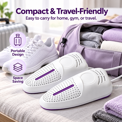 2-in-1 Shoe Dryer & Deodorizer – Quick Drying