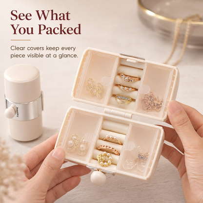 Portable Travel Jewelry Organizer