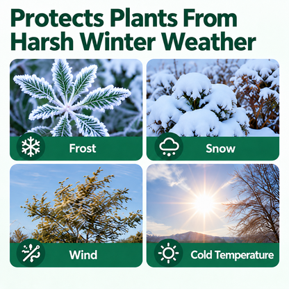 Winter Plant Frost Cover – Breathable Garden Protection Tent