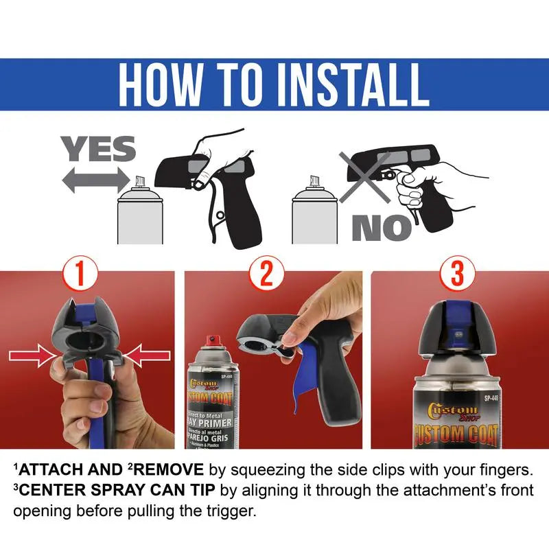 ⚡ Upgrade Your Spray Can to a $400 Paint Gun: The Heavy-Duty Full-Grip Trigger Handle That Eliminates Finger Cramps & Paint Drips Instantly! 🛠️🎨