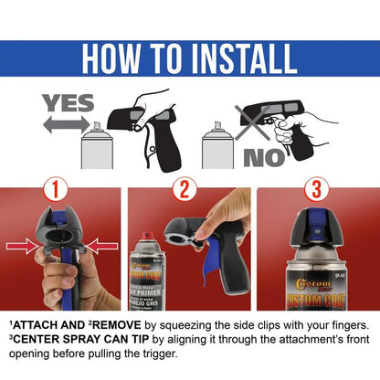 ⚡ Upgrade Your Spray Can to a $400 Paint Gun: The Heavy-Duty Full-Grip Trigger Handle That Eliminates Finger Cramps & Paint Drips Instantly! 🛠️🎨