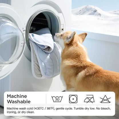 ❄️ Say Goodbye to Toxic Gels: The Q-Max 0.5 Instant Physical Cooling Pad Your Dog Will Obsess Over! 🐕✨