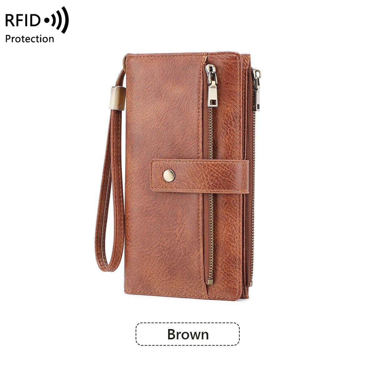 👛 Lock Your Privacy | Limited-Time 49% OFF! Women's RFID Blocking Premium Leather Wallet & Multi-Slot Compact Organizer ✨