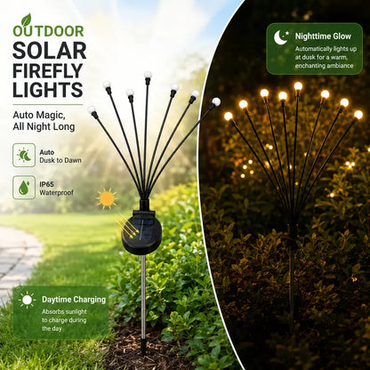 🔮 Bring Your Garden to Life: The Magical Solar Firefly Lights That Sway in the Breeze Like Real Fireflies! 🌟🏡