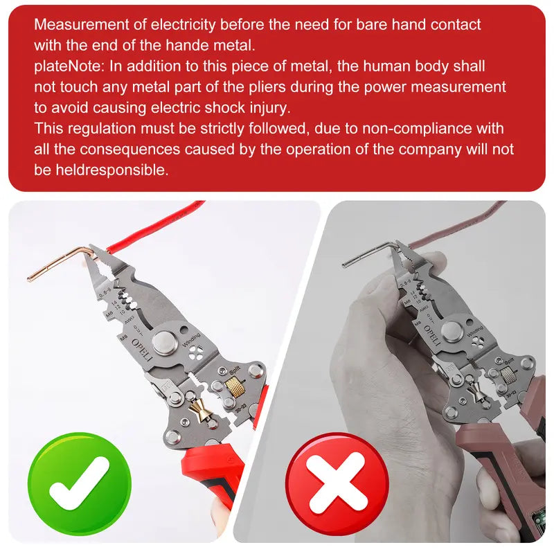 ⚡ Look Inside the Wire Before You Cut: The 2026 Intelligent Heavy-Duty Stripping Pliers with Built-In 12-250V Voltage Radar & Live Alarms! 🛠️🛡️