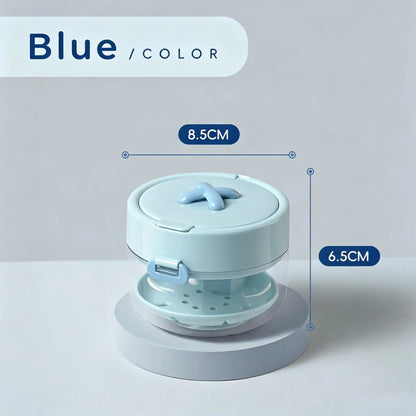 🦷 Smile On the Go | 3-in-1 Portable Retainer Cleaner Case & Denture Soak Container with Mirror, Brush, and Drain Basket 🪞