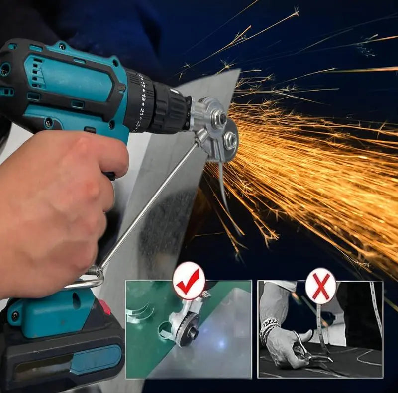 ⚡ Unleash Industrial Power: The Indestructible Sheet Metal Drill Attachment That Cuts Iron, Steel & Aluminum Like Hot Butter! 🛠️⚙️