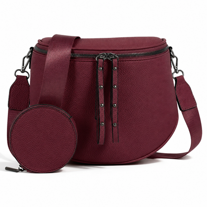 👜 Women's Leather Crossbody Bag | Waterproof, Spacious & Stylish ✨