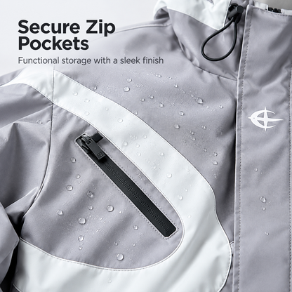 Men's Futuristic Techwear Windbreaker