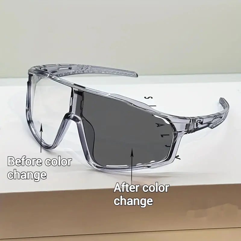🚴‍♂️🕶️Master Every Light: The Intelligent Photochromic Sunglasses That Adapt in Seconds!