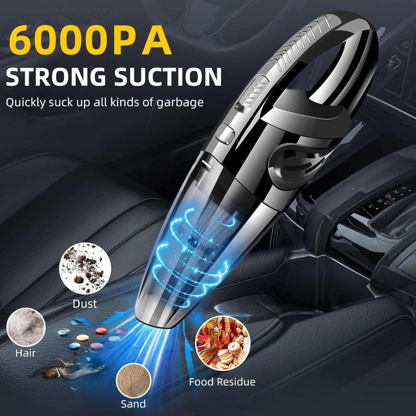 🔥Limited Time 50% Off✨Mini Cordless Handheld Vacuum Cleaner
