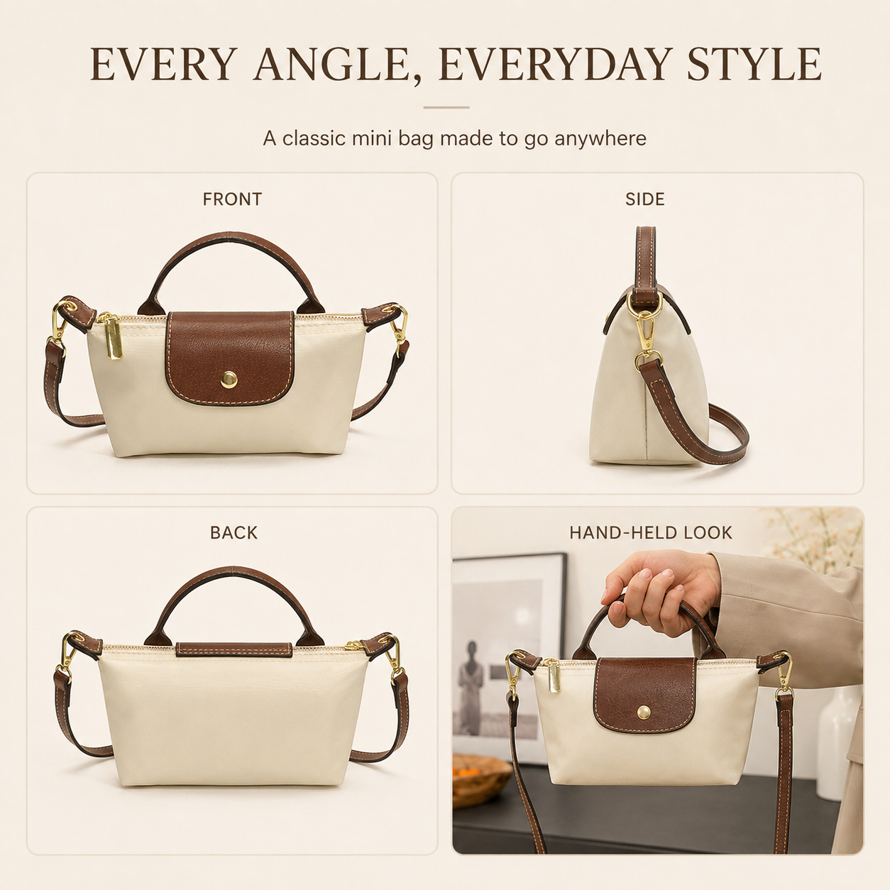 Retro Mini Crossbody Bag