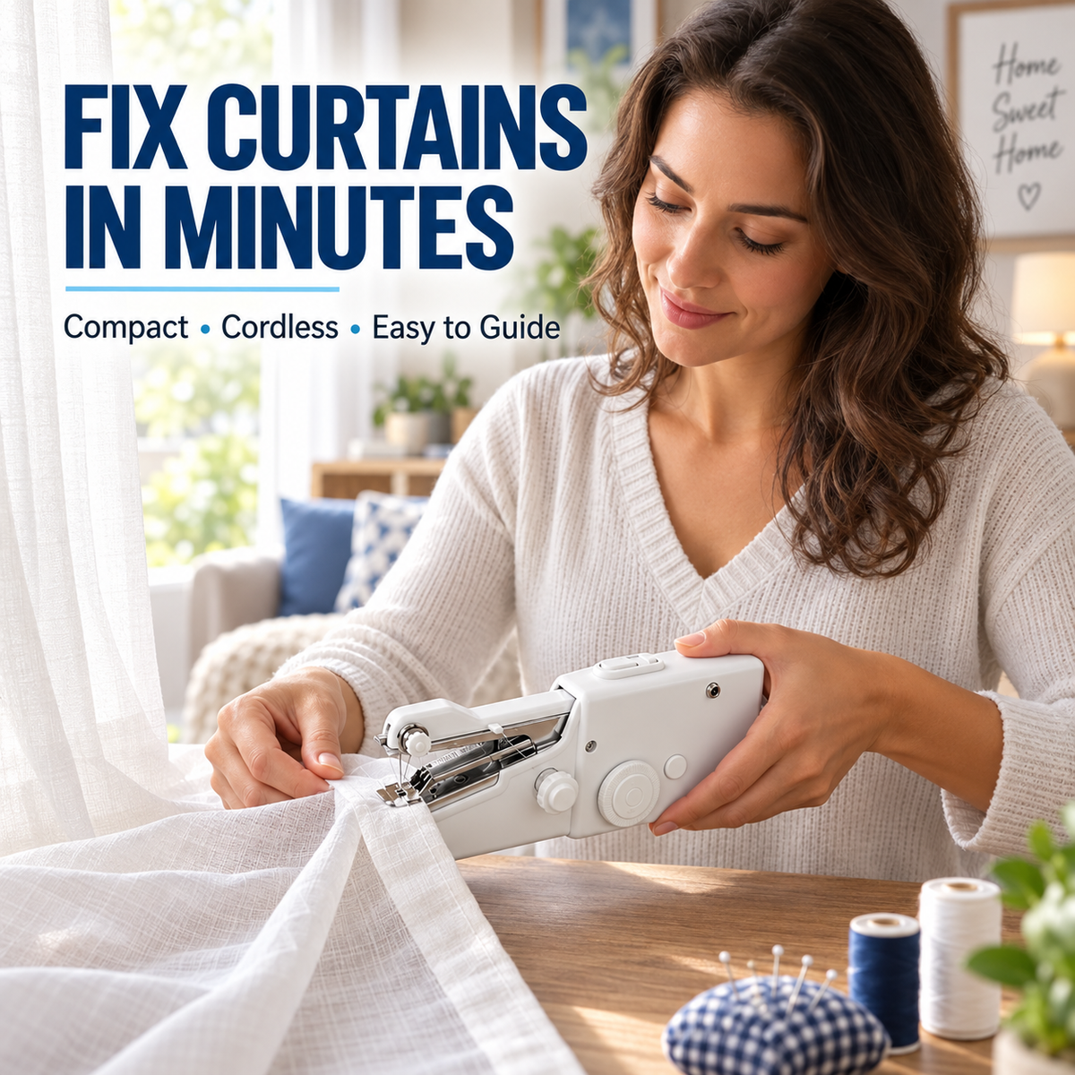 Quick Repair Handheld Sewing Machine