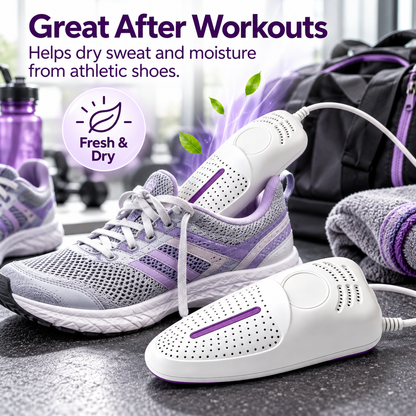 2-in-1 Shoe Dryer & Deodorizer – Quick Drying